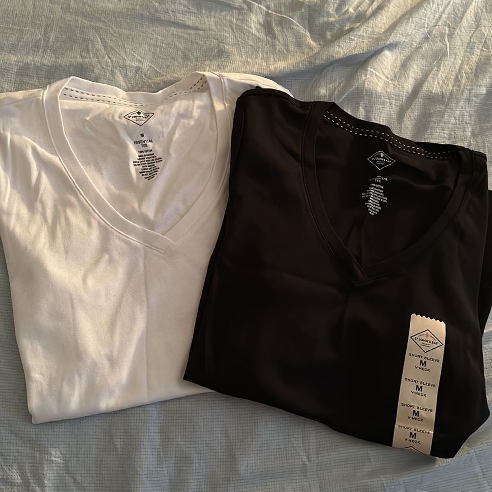 Two cotton tees